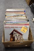 Around one hundred mixed Vinyl LP records, sound tracks, classical and easy listening amongst this