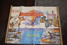 Four vintage posters, of Walt Disney interest.