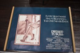 Four vintage Hollywood interest posters, to include French Lieutenants Woman, Tootsie, Stir crazy/