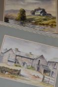 Alan Dent, (20th century), two watercolours, Swaledale Beck Shap, signed and attributed verso, 29