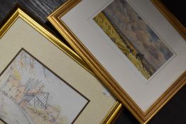 Andrea Bates, (contemporary), after, a Ltd Ed print, signed and num 464/600, country lane in summer,