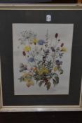 Patience Arnold, (1901-1992), a watercolour, still life, signed, 32 x 23cm, mounted framed and