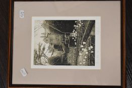 Rolf Parker, (contemporary), after, a Ltd Ed print, Levens Hall, signed and num 19/100, 27 x 17cm,