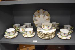 A 20th century Aynsley part tea service no. 767014