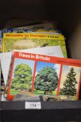 A selection of collectable tea cards including transport, sport and history related.