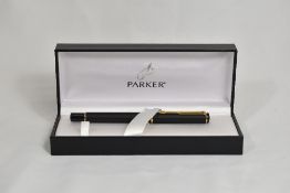 A boxed Parker 88 Rialto converter fill in matt black. In mint condition