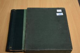 EMPIRE SPRINGBACK ALBUM WITH WORLD STAMP COLLECTION Vintage album with world collection, early to