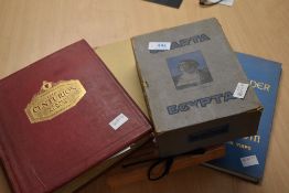 THREE WORLD STAMP COLLECTIONS IN ALBUMS + SMALL BOX Centurion alnum generally well filled with early