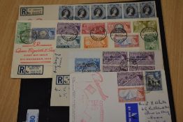 BERMUDA, 1950's SMALL RANGE OF FIRST DAY COVERS Small but useful range of 4 first day covers from
