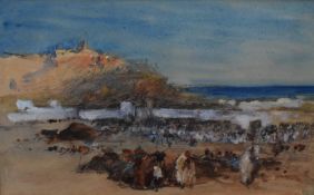 Attributed to Hercules Brabazon Brabazon (British 1821-1906) watercolours, Middle Eastern or