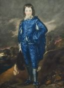 Fitzgarald, (20th century), after, a print, artist proof, Gainsborough boy, signed and dated