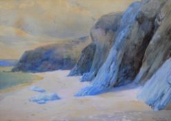 Gabriel Blair, ( 19th/20th century), a watercolour, Penlee, signed and attributed verso, 19 x