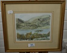 Philip Martin, (contemporary), after, a Ltd Ed print, Grasmere from Red Bank, signed and num 158/