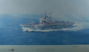 David Shepherd, (1931-2017), after, a Ltd Ed print, The Ark Turning Into Wind, signed and num 674/