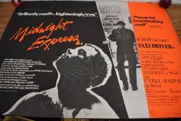 A Midnight express /Taxi driver double bill poster.