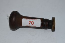 An antique stamp for Oxenholme station, L & N W R.