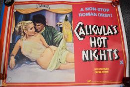 Five posters, of adult/ comedy interest.