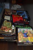 A selection of retro computer games (Amiga, Commodore 64, Mackintosh Atari) including Hemmings and