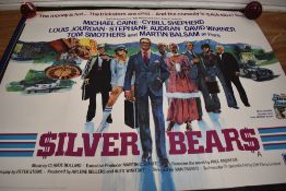 Six 1970s and 80s posters, of Hollywood and American movie interest.