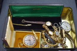 A selection of fashion wrist watches including Rotary, Accurist, Limit etc