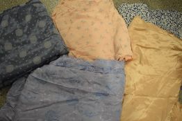 A collection of vintage fabric, including 1930s fabrics suitable for underwear and nightdresses in
