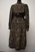 A Vintage Givenchy, Paris, silk dress, around 1980s, possibly a sample piece (see photo of label