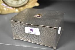 A military cap badge for PWOR Prince or Wales own Royal Cope Peninsula Rifles with a pewter case.