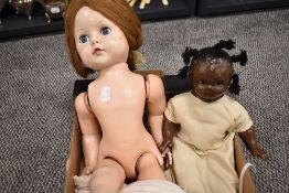 Two early 20th century composite dolls including GG Drayton and un named.