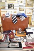 A great collection of Concorde memorabilia accessories and keepsakes including hipflasks, cards,