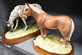 Two Royal Doulton Horse and Pony collection animal studies including My First Pony RDA34 and