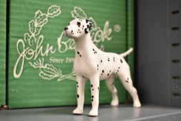 A Beswick figure study of a Dalmation with box.