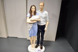 A limited edition Royal Doulton figure group Prince George HN5716 2485/4000 with box and