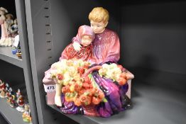 A Royal Doulton figure group The Flower Sellers Children HN1342, having hairline crack to base.