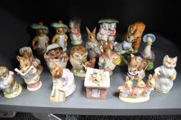 Nineteen Beswick Beatrix Potter figure studies F.Warne and Co.