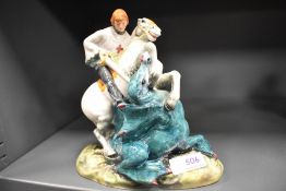 A Royal Doulton figure study of St. George HN2051