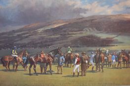 After Neil Cawthorne (British 1936-2022) a limited edition colour print entitled 'Cheltenham