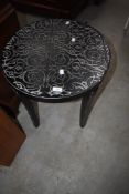 An interesting vintage coffee/occasional table