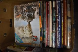 A box of books and ephemera, of railway interest, including LMS and Settle to Carlisle interest.