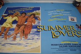 Four movie posters, of Hollywood interest.
