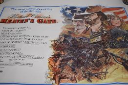 Four Cinema posters of Hollywood interest.