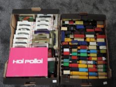 Two boxes of Lledo Days Gone and similar diecasts, 40+ boxed, approx 128 in total