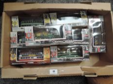 Eight Corgi Classics/Original Omnibus diecast Blackpool Trams, 43502, 43503, 43504, 43512, 43513,