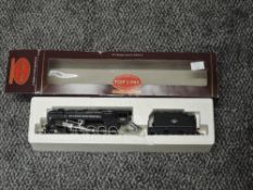 A Hornby Top Link 00 gauge R2016 9F 2-10-0 BR Loco & Tender 92001, in original box with inner