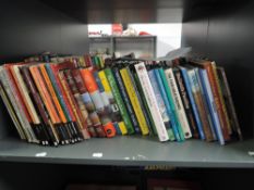 A shelf of Railway Related Volumes, mainly hard backs, most lines and area's covered