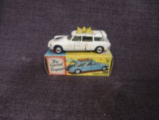 A Corgi diecast, 475 Citroen Safari, missing ski's in original box