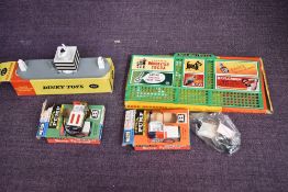Two Dinky Accessories Sets, 753 Police Controlled Crossing and 765 Road Hording, both in original