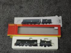 A Hornby 00 gauge R2221 Battle of Britain Class 4-6-2 BR Tangmere Loco & Tender 34067, in original