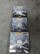 Three Corgi Classics Limited Edition The Aviation Archive Military 1:144 scale diecasts, 47306