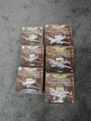 Eight Corgi Classics The Aviation Archive Frontier Airliners 1st Issue 1:144 scale diecasts, 47102