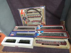 A Lima 00 gauge 10 9728 G Golden Series The Intercity Zug boxed set along with eight Lima, Jouef and
